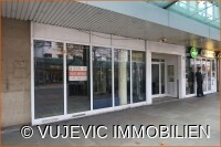 Werbefläche zur Fußgängerzone