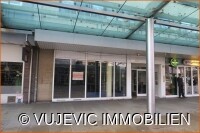 Werbefläche zur Fußgängerzone