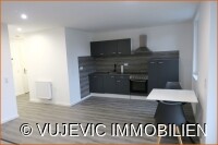 Wohnküche mit Esstisch