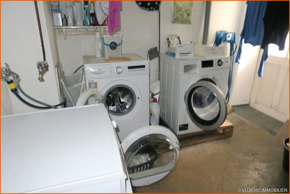 Nr. 3, Waschmaschinenraum im Keller
