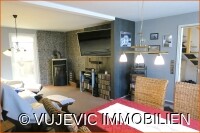 Essbereich im Wohnzimmer