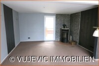Wohnzimmer mit Kaminofen