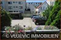 Blick vom Balkon