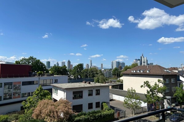 Ausblick Balkon