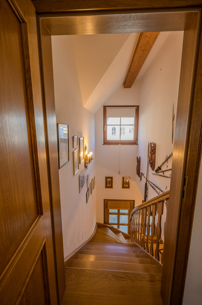 Ansicht Treppe nach unten