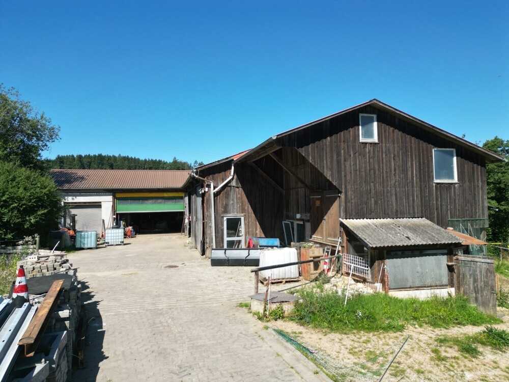 Blick auf die Halle - und Maschinenhalle