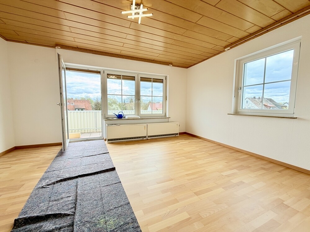 Wohnzimmer mit Schwedenofenanschluss