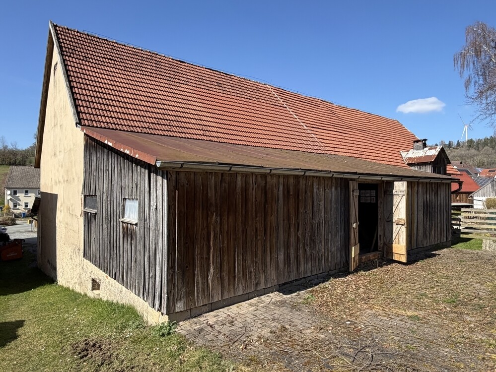 Rückansicht Kuhstall
