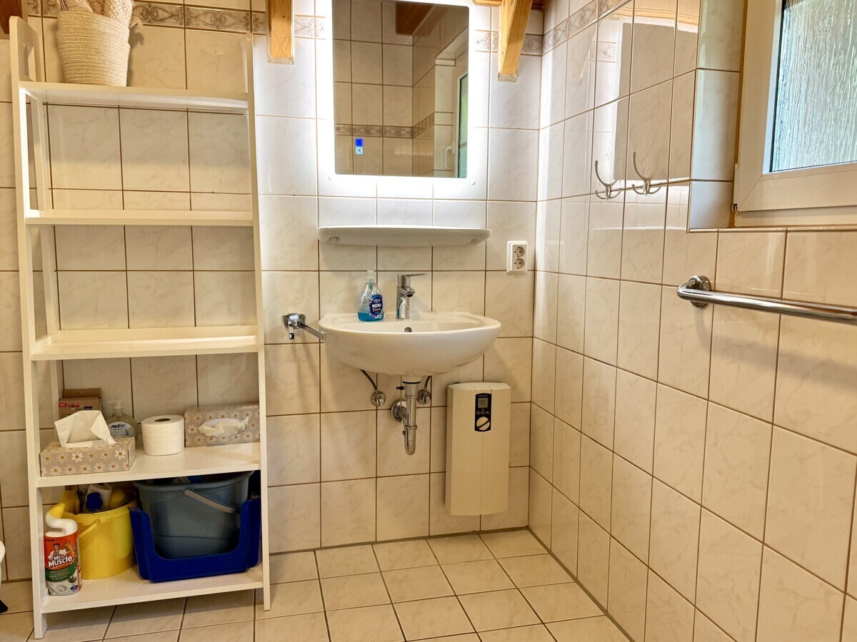freundliches Duschbad