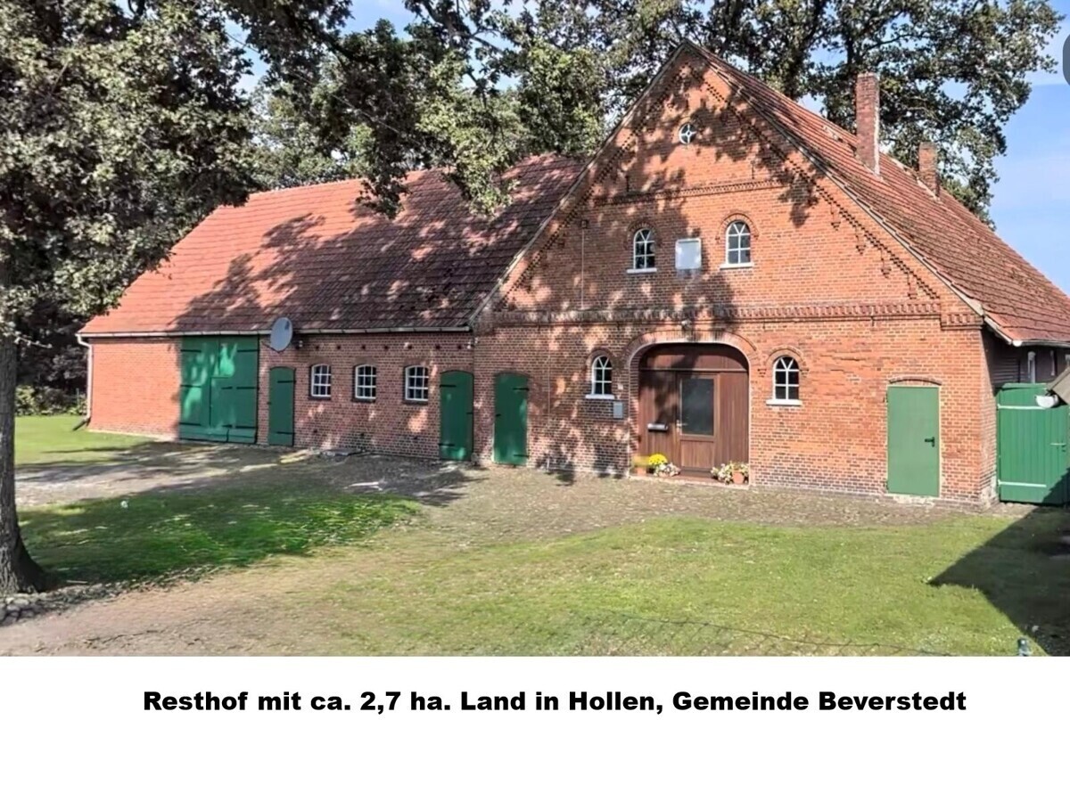 Resthof mit 2,7 ha Land