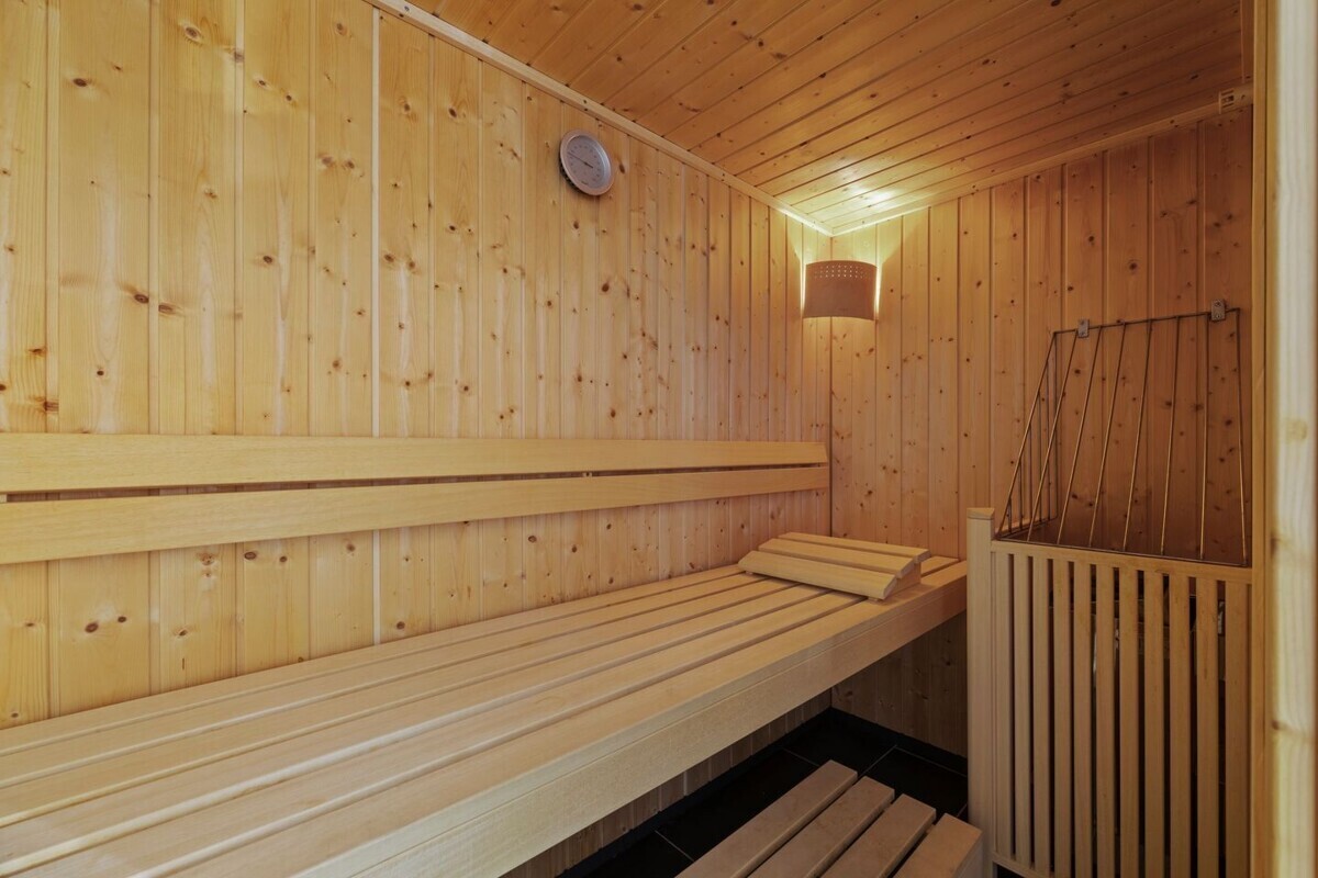 das Highlight: eine eigene Sauna
