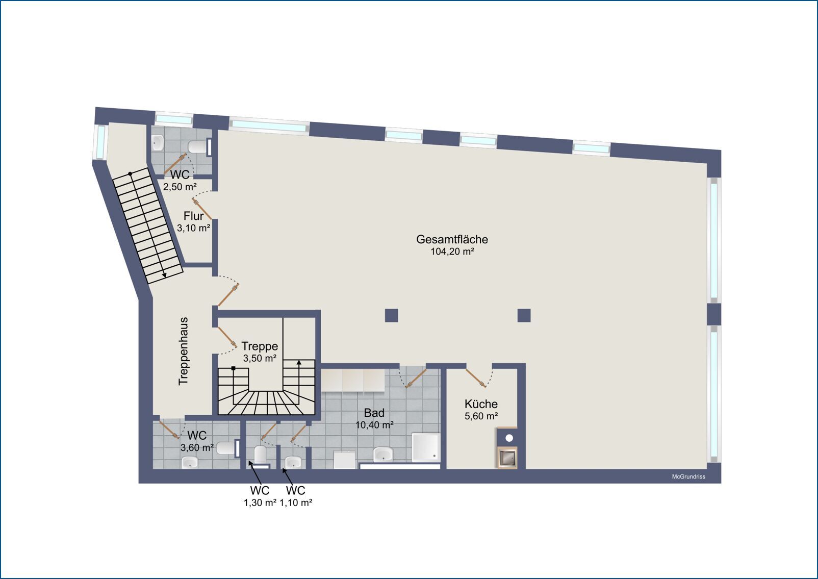 Grundriss Obergeschoss