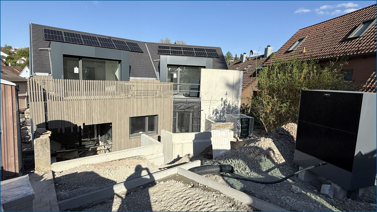 Blick zu den Terrassen