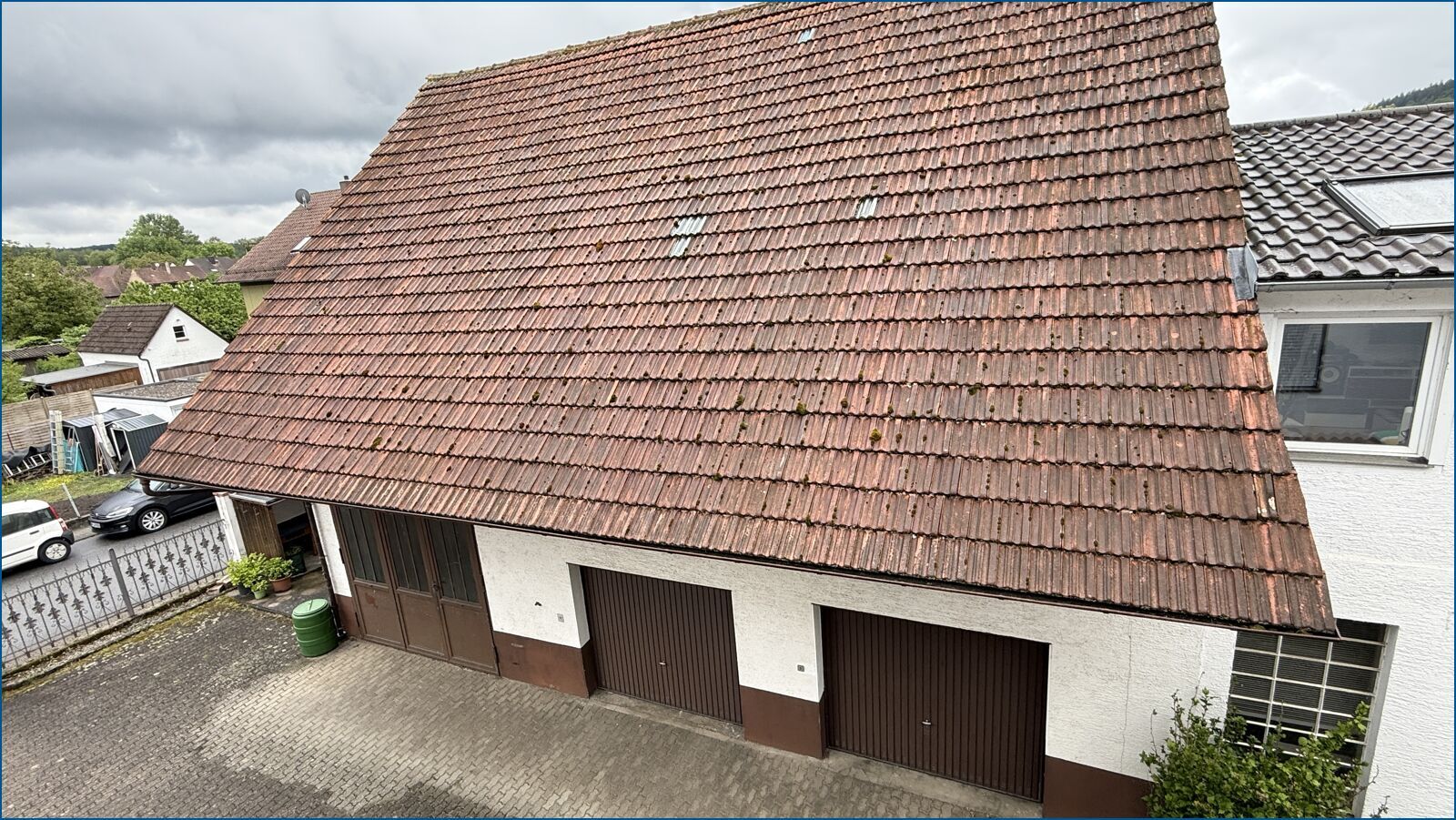 Scheune von oben