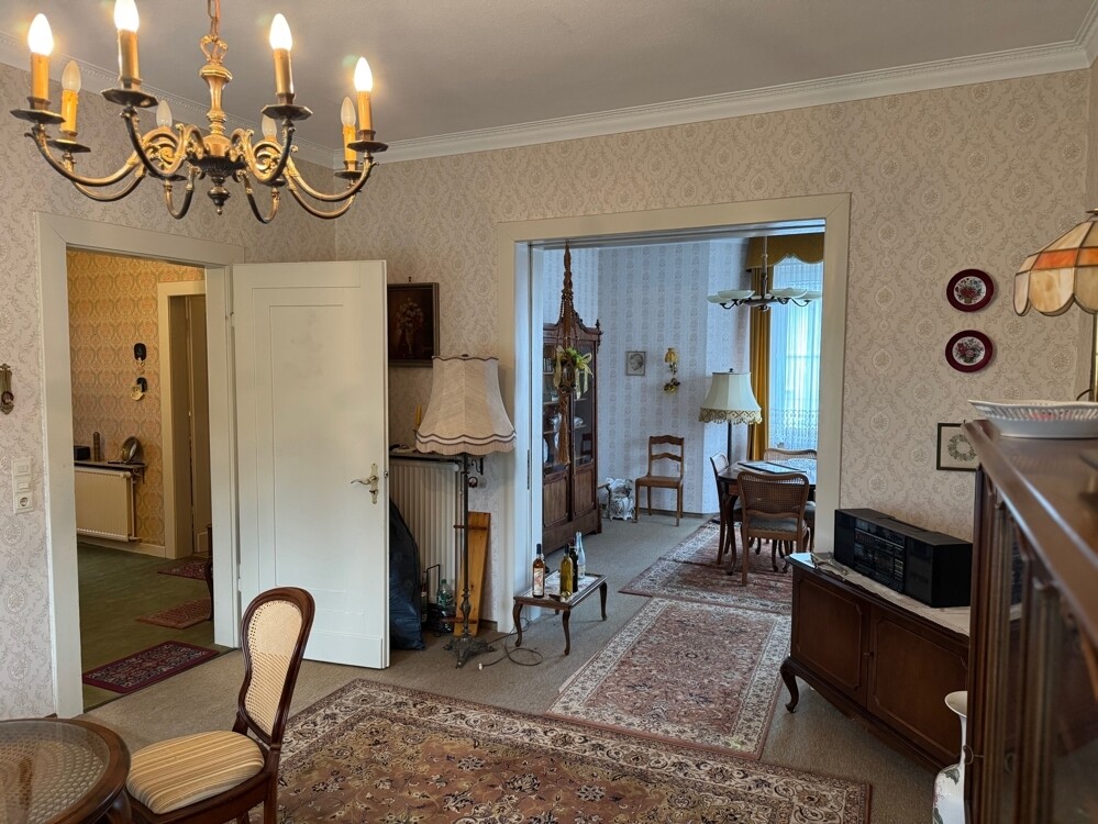 EG- Ansicht Wohnzimmer - Esszimmer