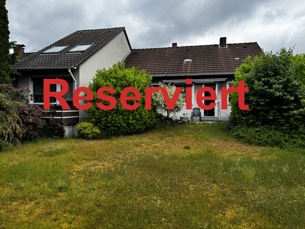 Reserviert Teilansicht Garten-