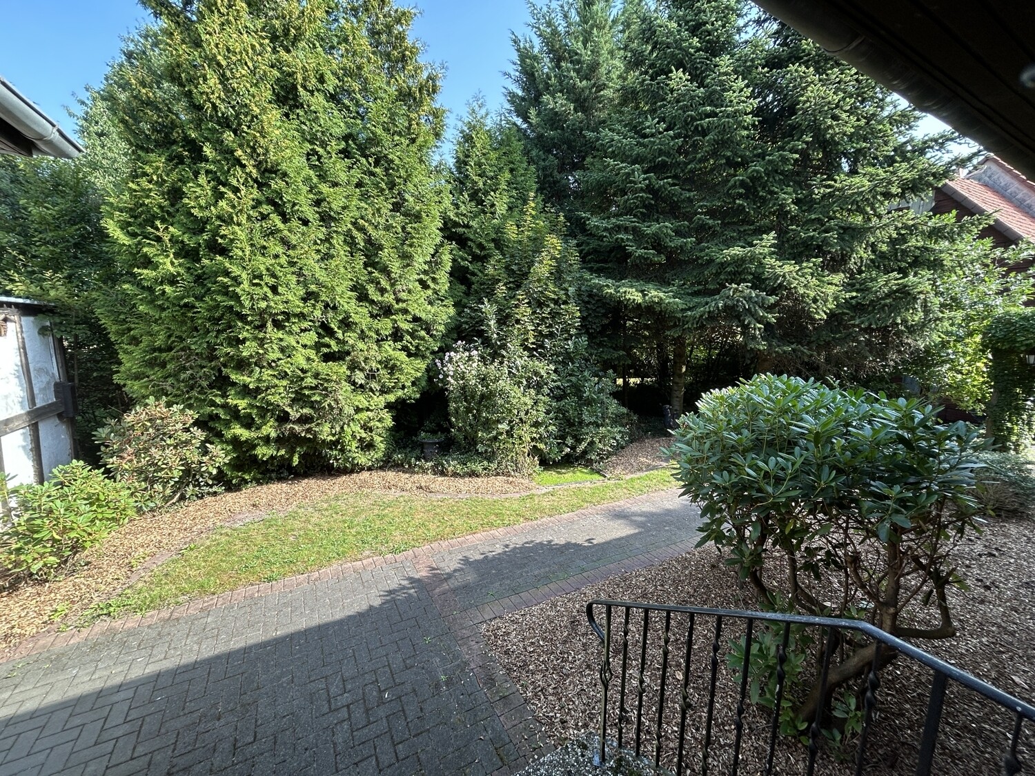 Blick aus der Haustür