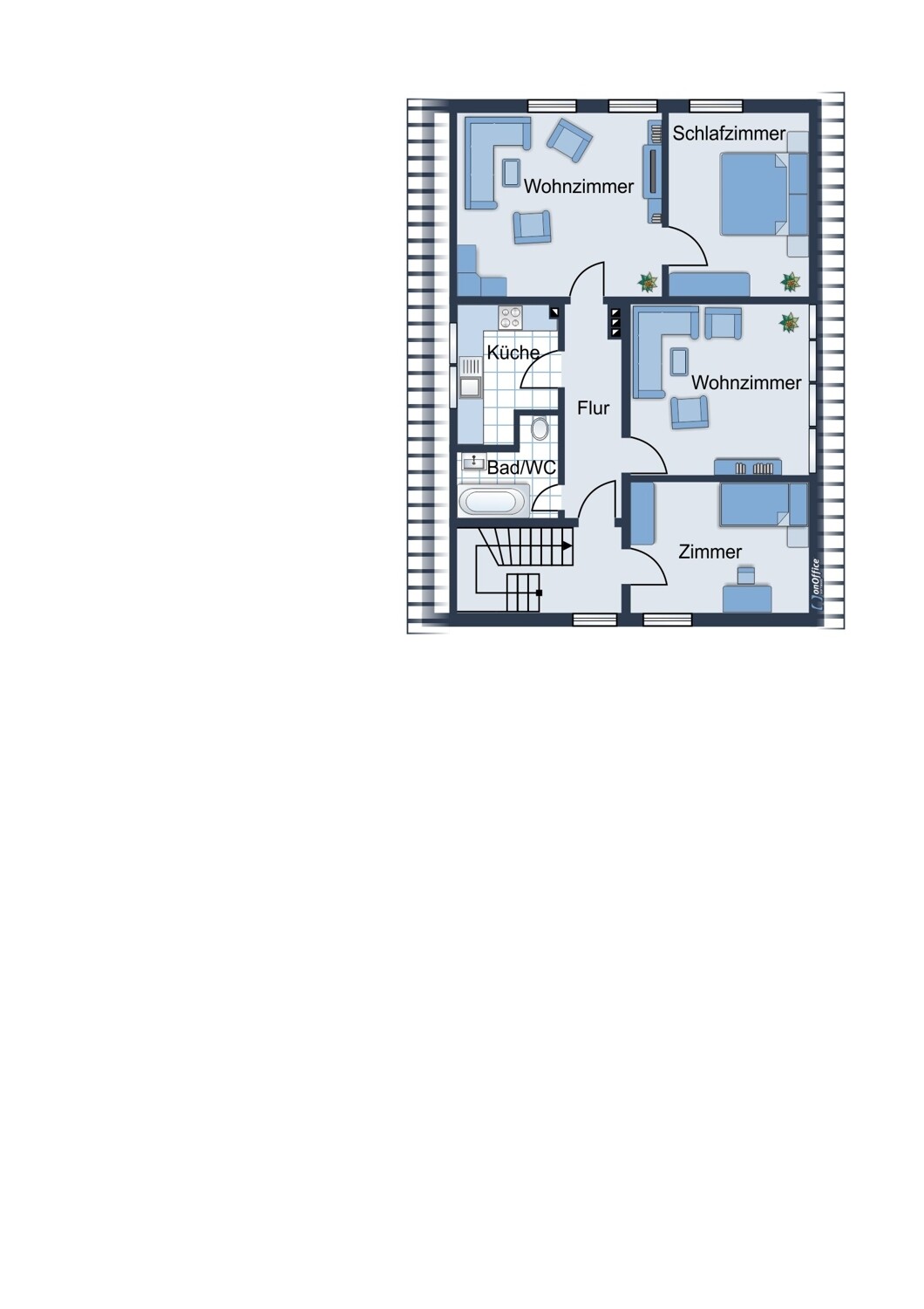 Grundriss Dachgeschoss