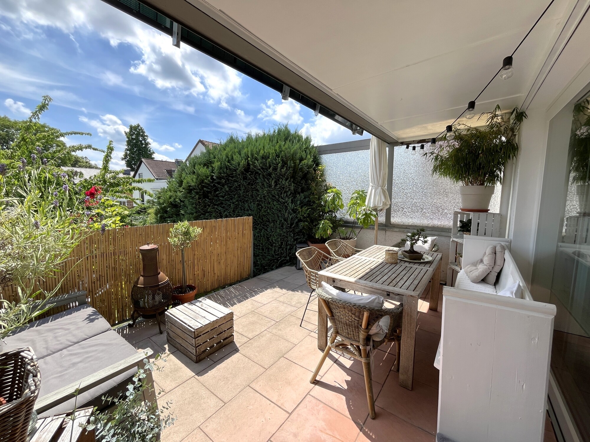 Terrassenansicht
