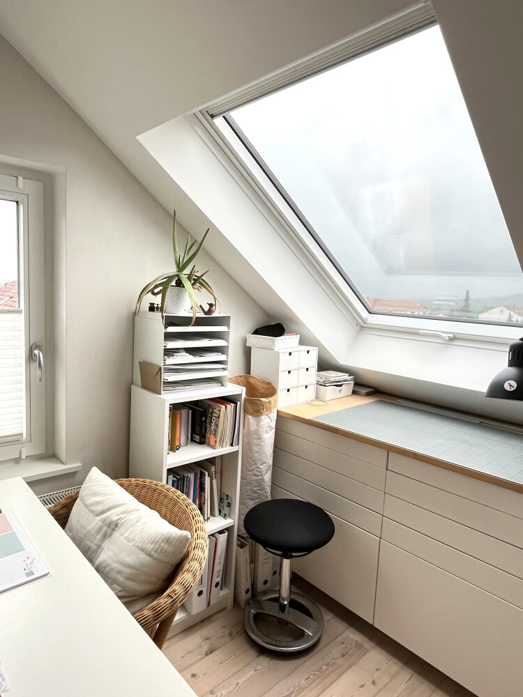 Bürozimmer Dachgeschoss