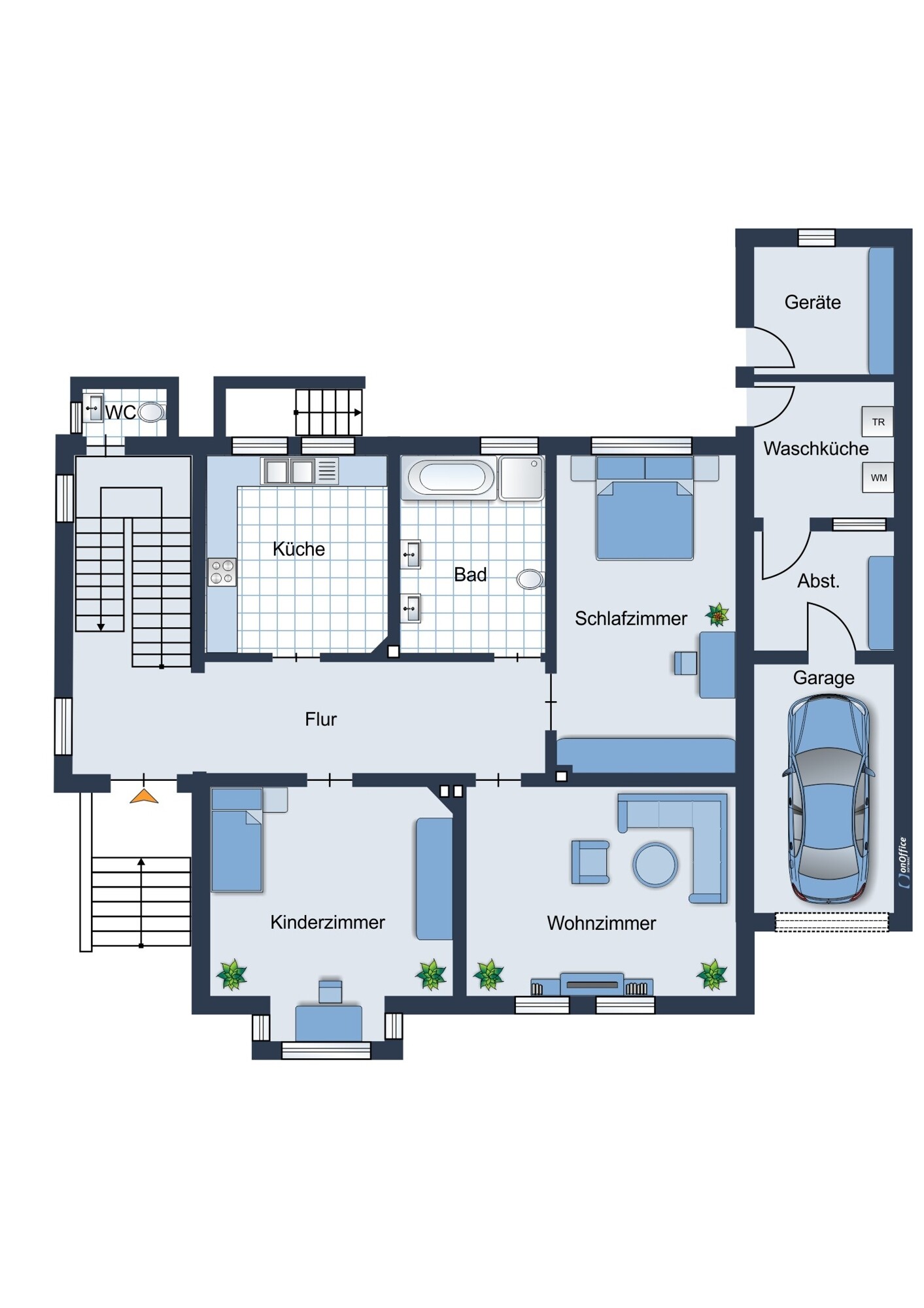 Grundriss Erdgeschoss
