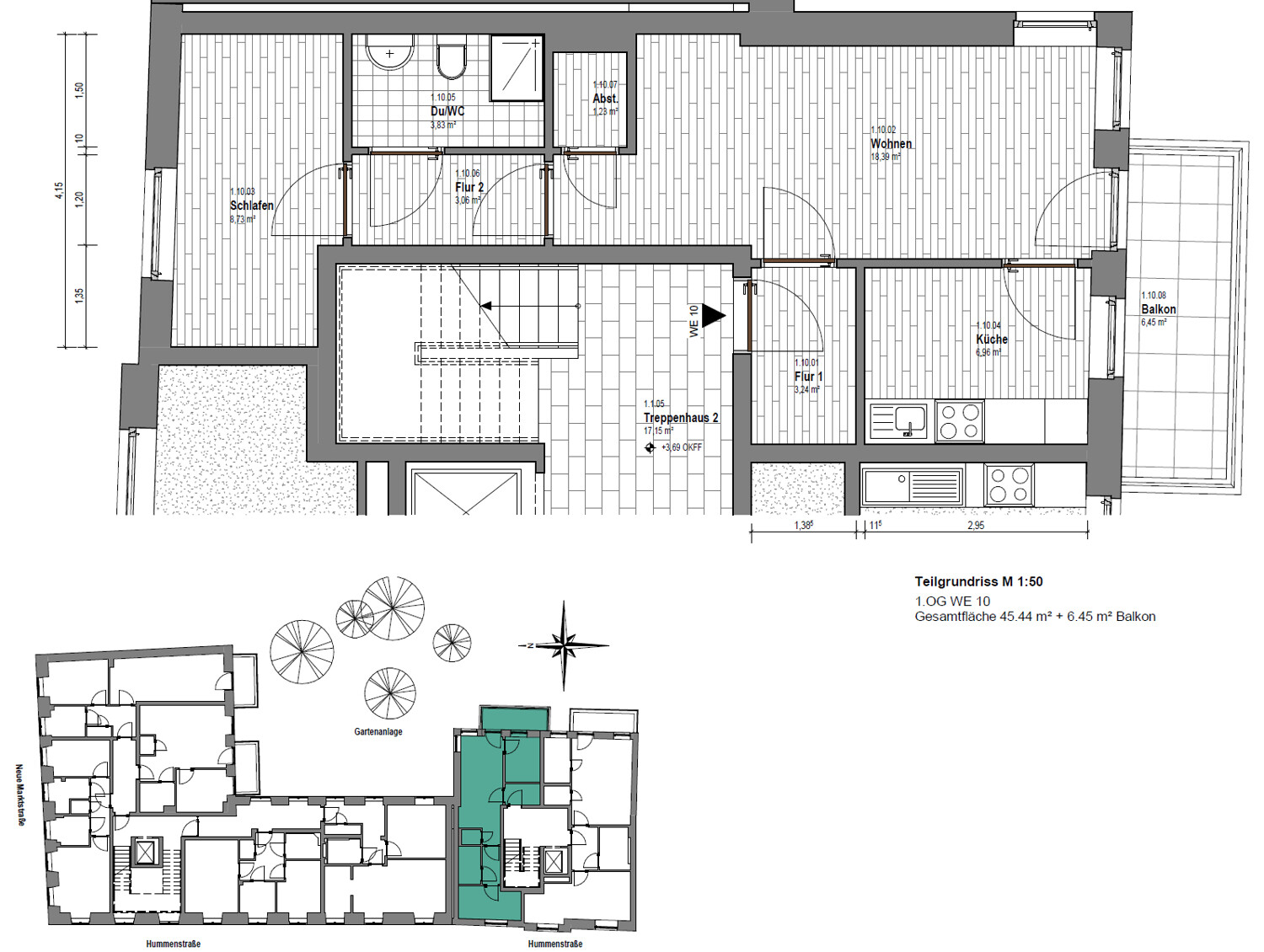 Wohnung Nr. 10 (1. OG)