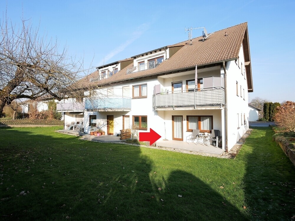 Außenansicht Terrasse hinten