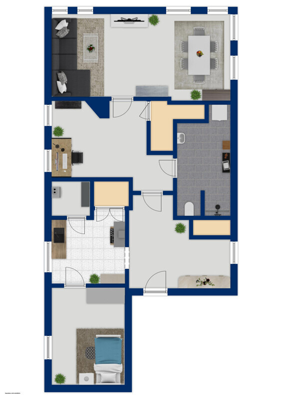 Grundriss Erdgeschoss