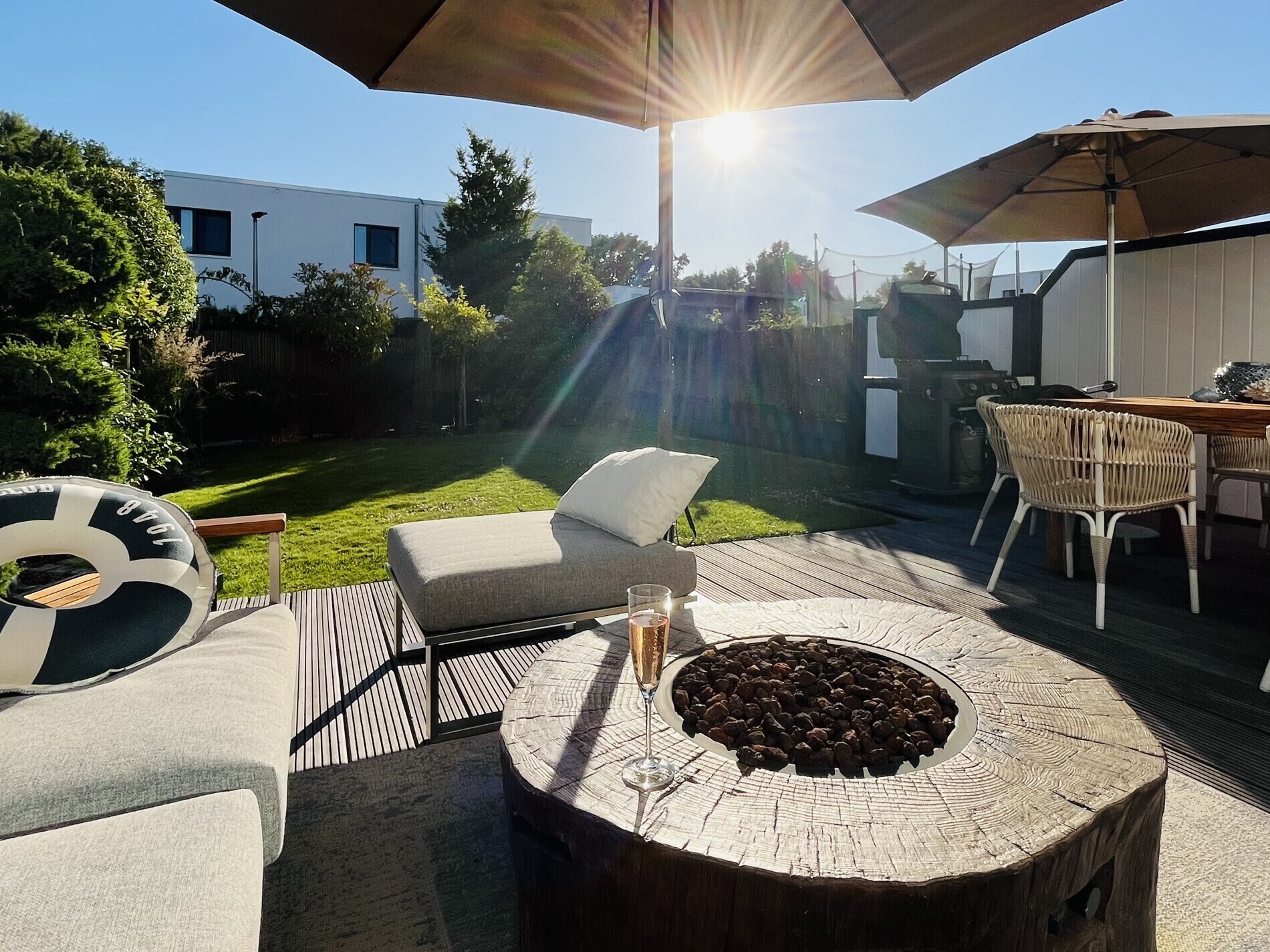 Lounge Sonnenuntergang