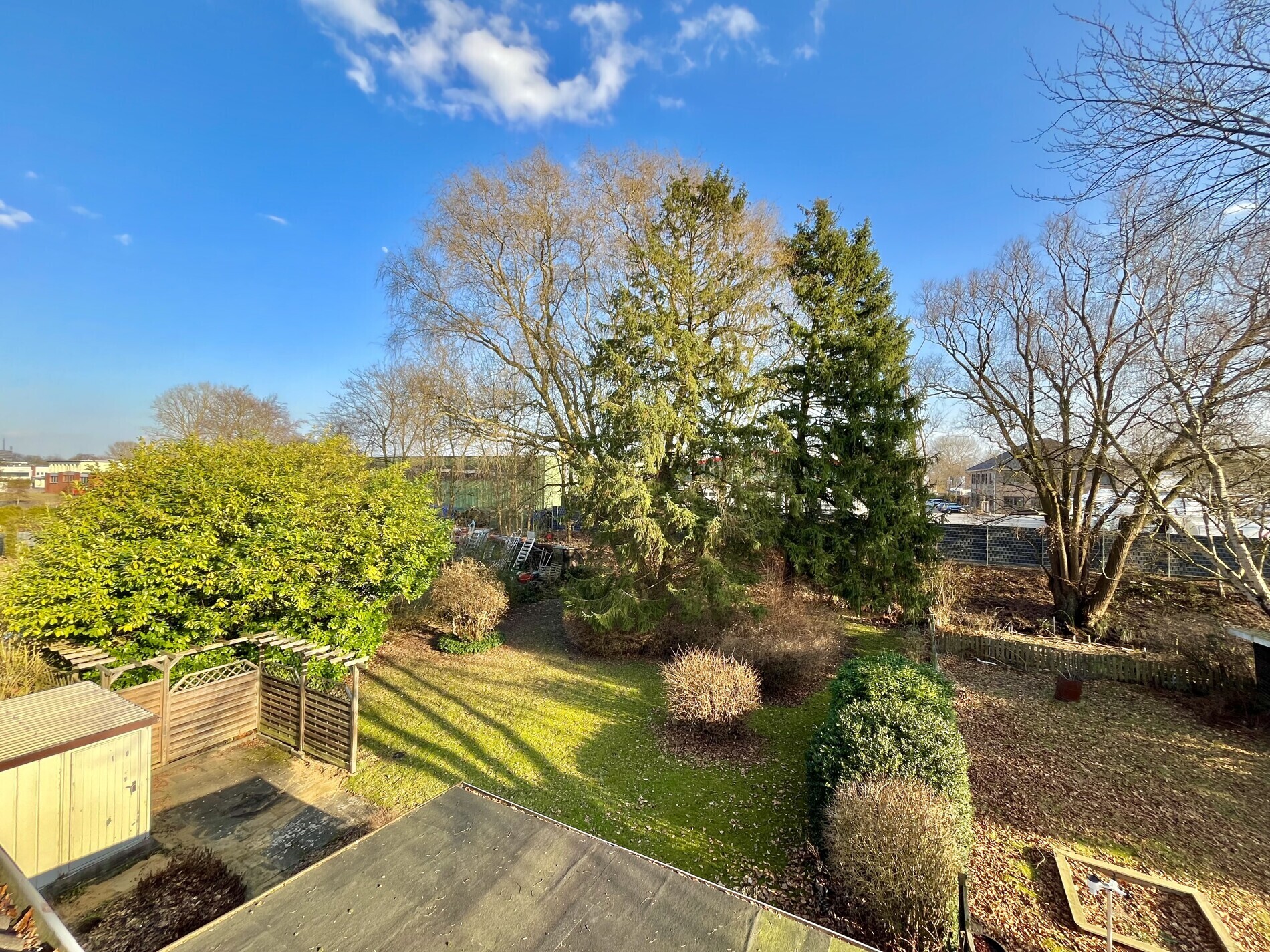 Ausblick auf den Garten