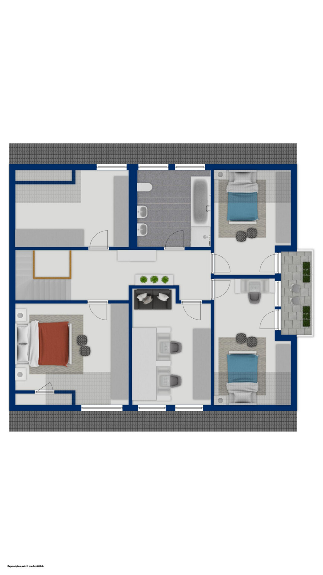 Grundriss Dachgeschoss
