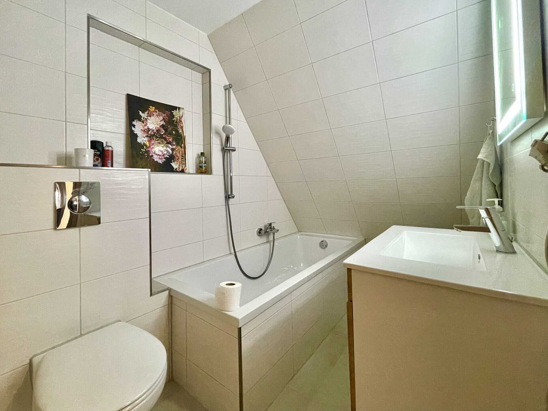 Badezimmer oben im Haupthaus