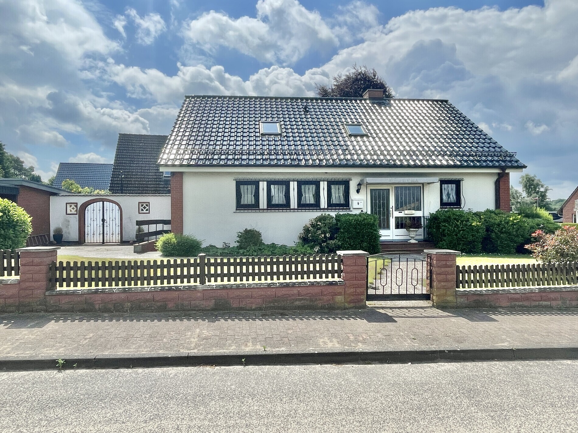Haus von vorn
