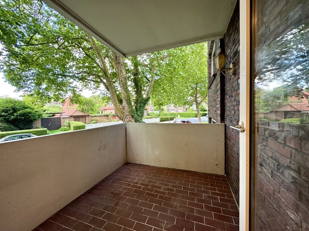 Balkon am Wohnzimmer