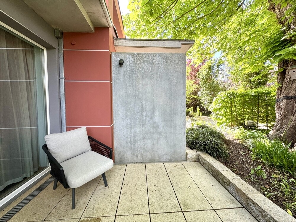 Sitzeecke vor dem Schlafzimmer