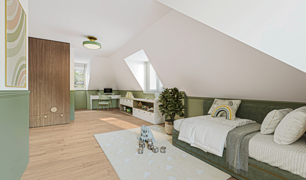 Digitale Homestaging-Darstellung -Kinderzimmer-2