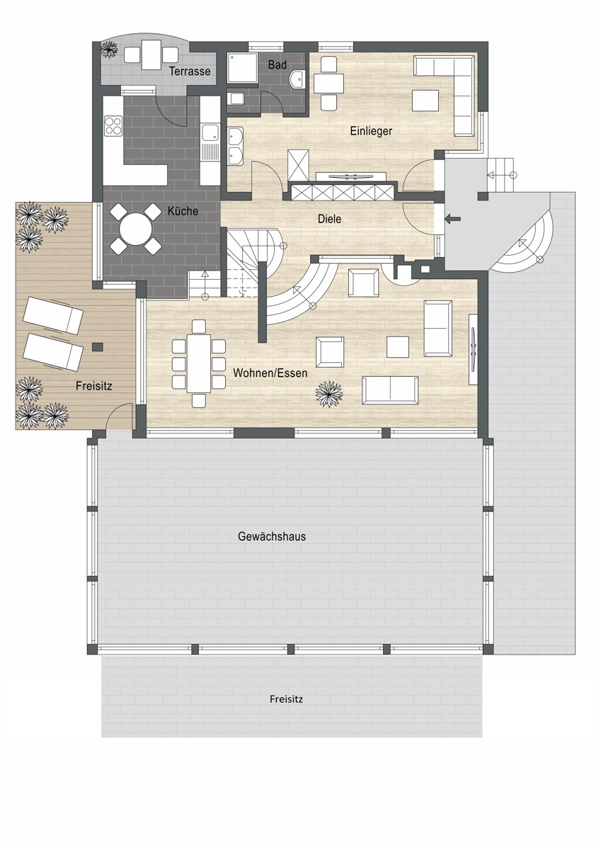 Grundriss EG