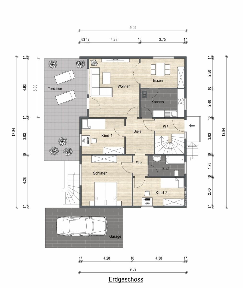 Grundriss EG