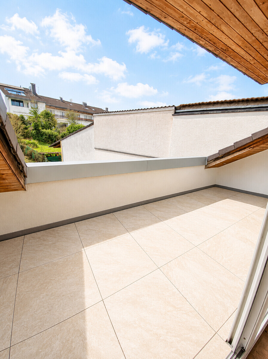 Terrasse im DG