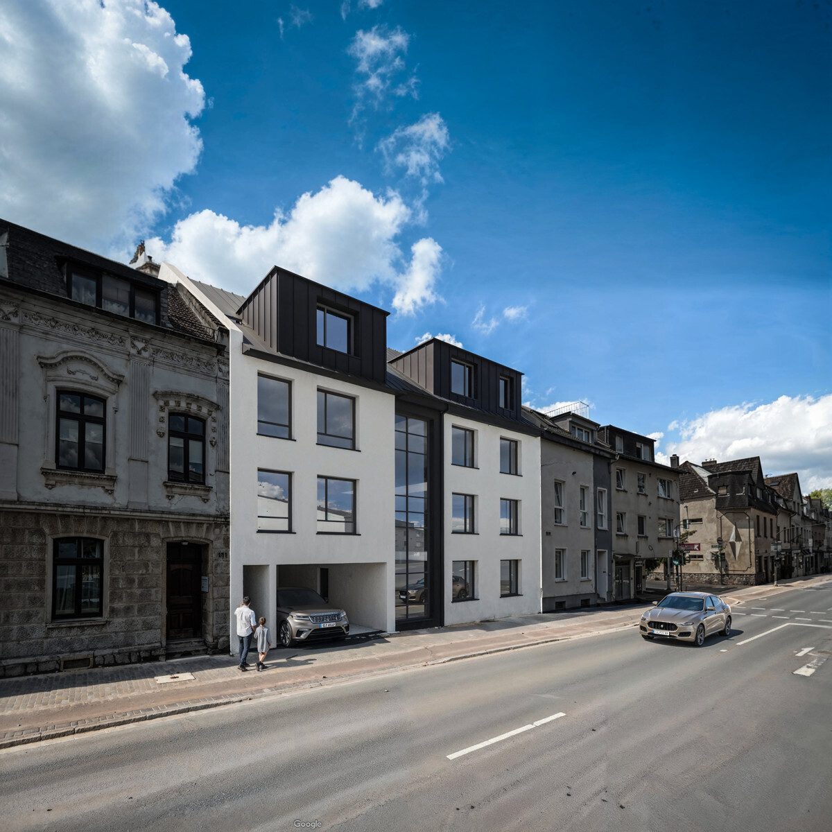 Visualisierung Straßenansicht