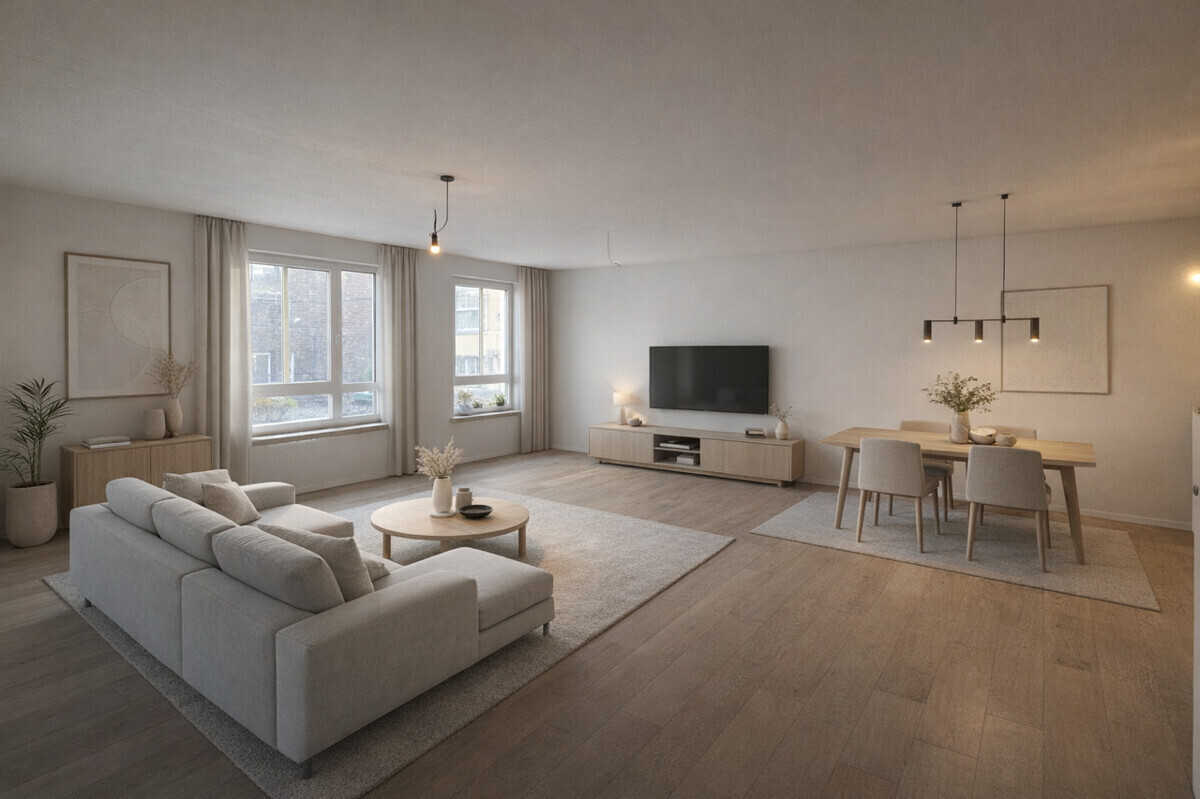 Beispiel Wohn- und Essbereich