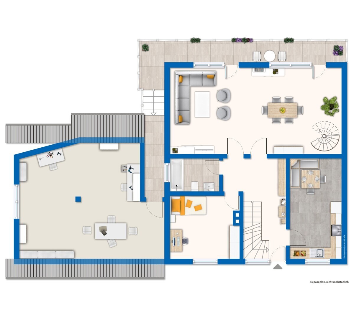 Grundriss / Skizze OG