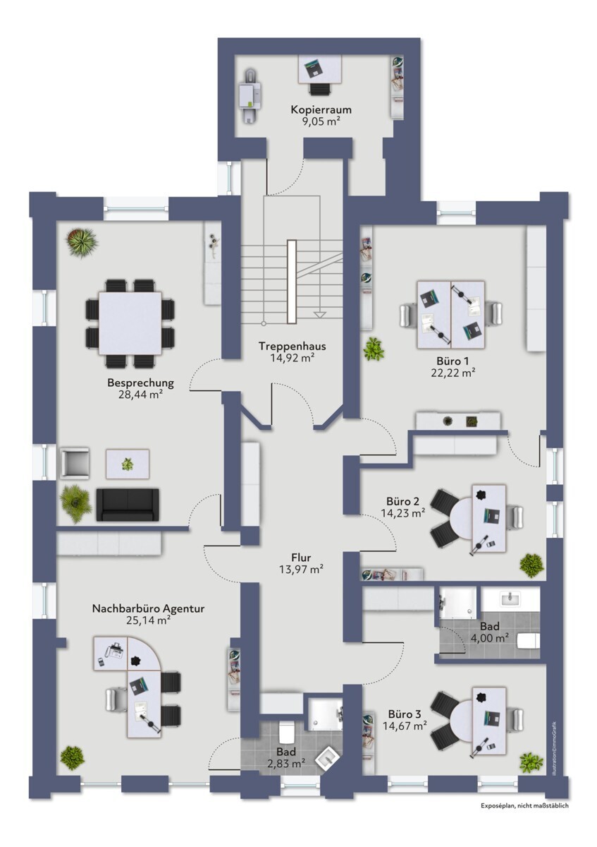 Grundriss 1. OG