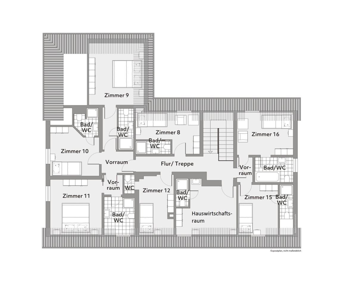 Grundriss / Skizze 2. OG