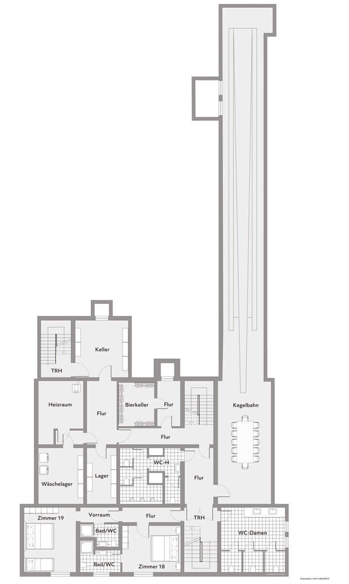 Grundriss / Skizze UG
