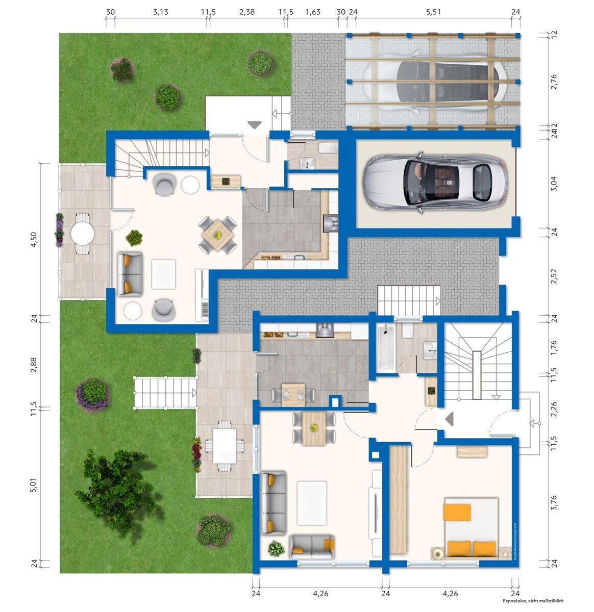 Grundriss EG