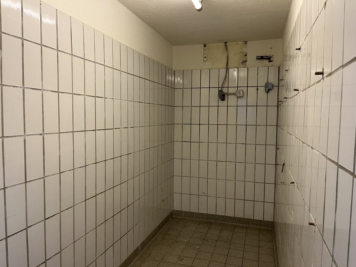 früherer Kühlraum