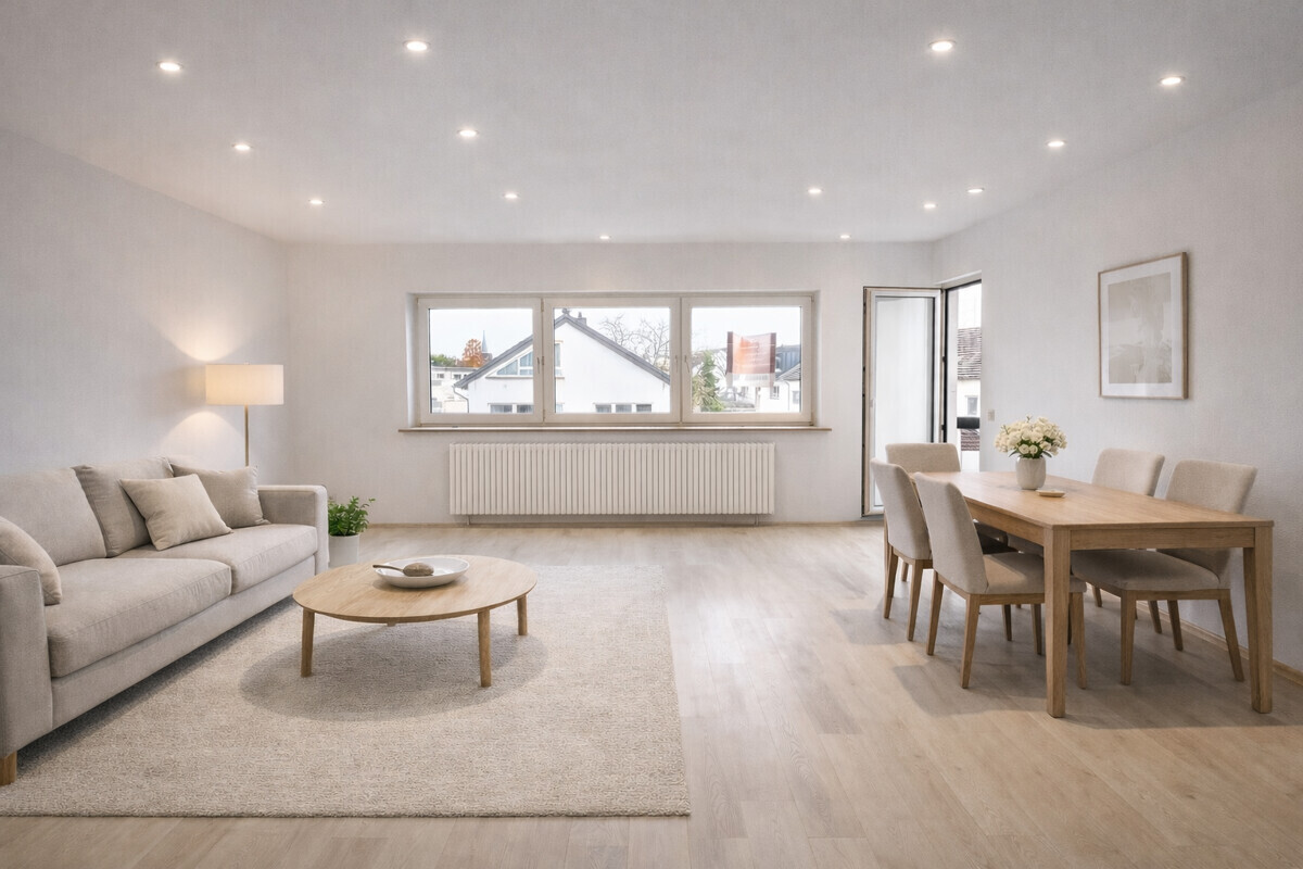 Großzügiges Wohn-/Esszimmer