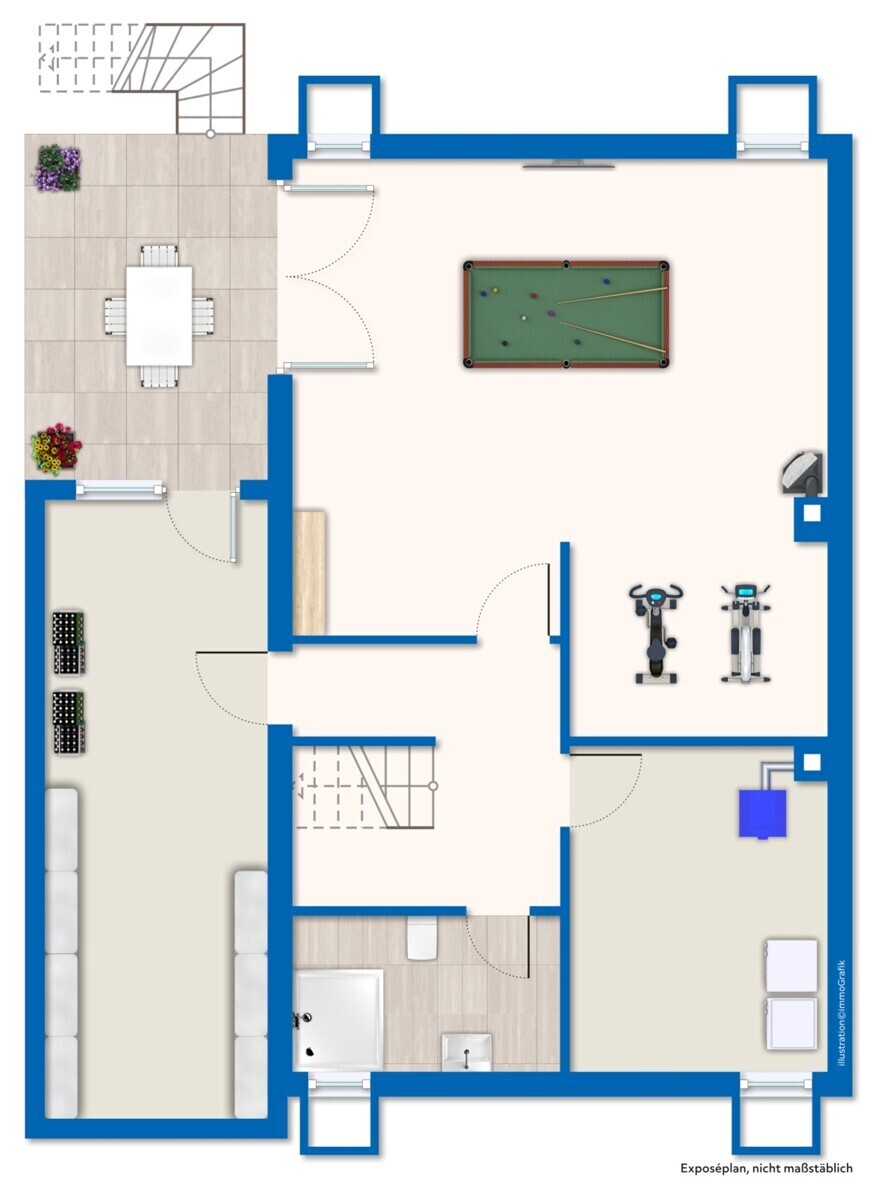Grundriss / Skizze Kellergeschoss