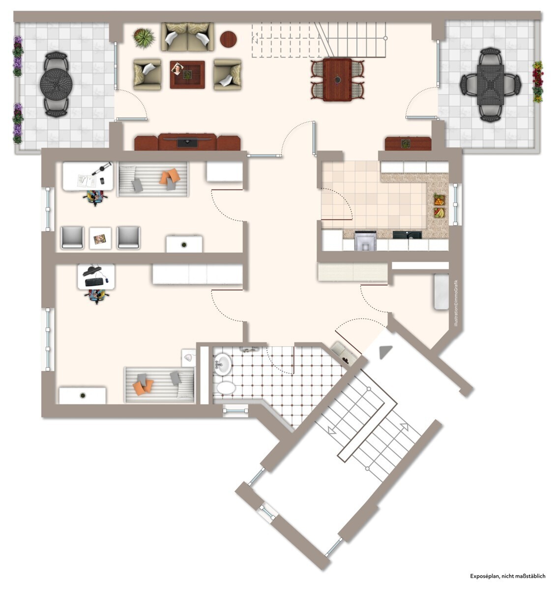 Grundriss 2. Obergeschoss